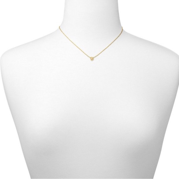 Kendra Scott Lydia Freshwater Pearl 14k gold over brass necklace - Picture 3 of 6